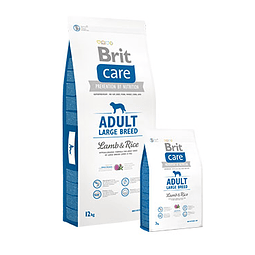 BRIT CARE 12 KG. ADULT LARGE BREED LAMB AND RICE