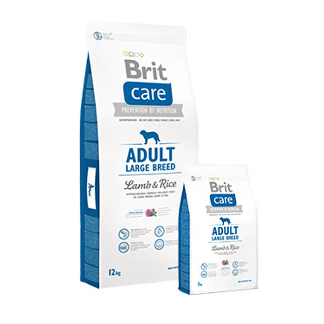 BRIT CARE 12 KG. ADULT LARGE BREED LAMB AND RICE
