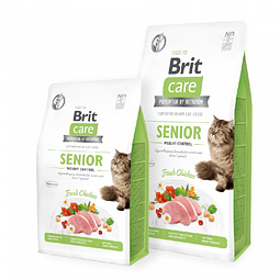 BRIT CARE 2 KG. CAT SENIOR WEIGHT CONTROL