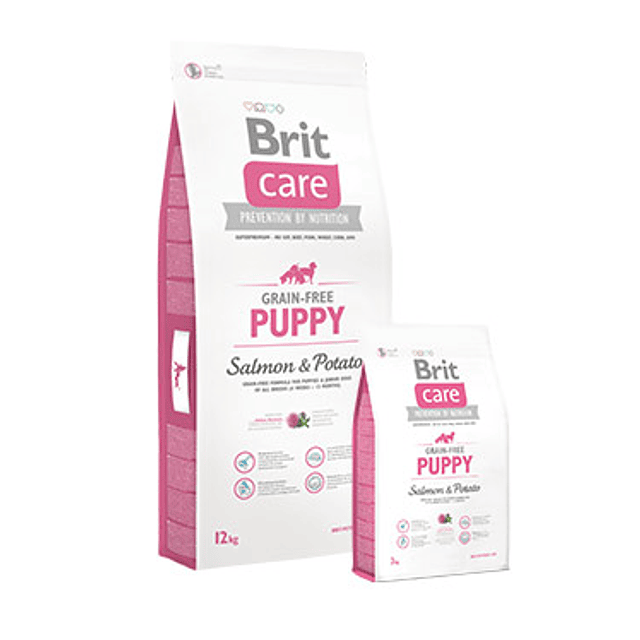 BRIT CARE 12 KG. PUPPY SALMON Y POTATO 