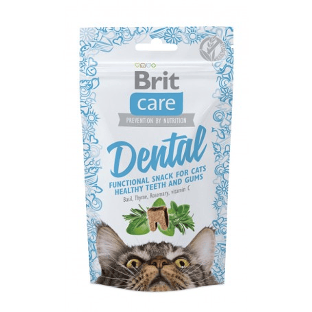 BRIT CARE 50 GRS. CAT SNACK DENTAL