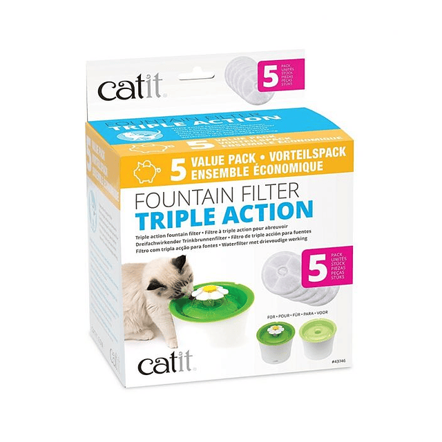 CAT IT FILTRO FUENTE TRIPLE ACCION 5 UN