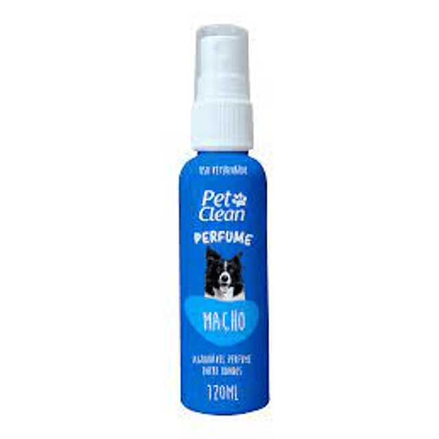 PET CLEAN 120 ML. PERFUME PARA PERROS Y GATOS MACHO