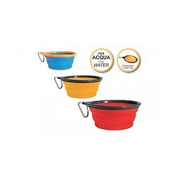 CAMON PLATO SILICONA PLEGABLE VIAJE 350 ML