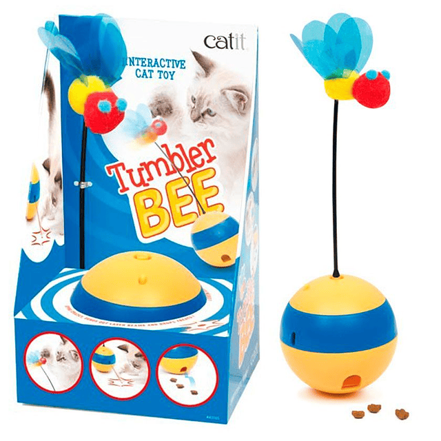 CAT IT PLAY TUMBLER BEE