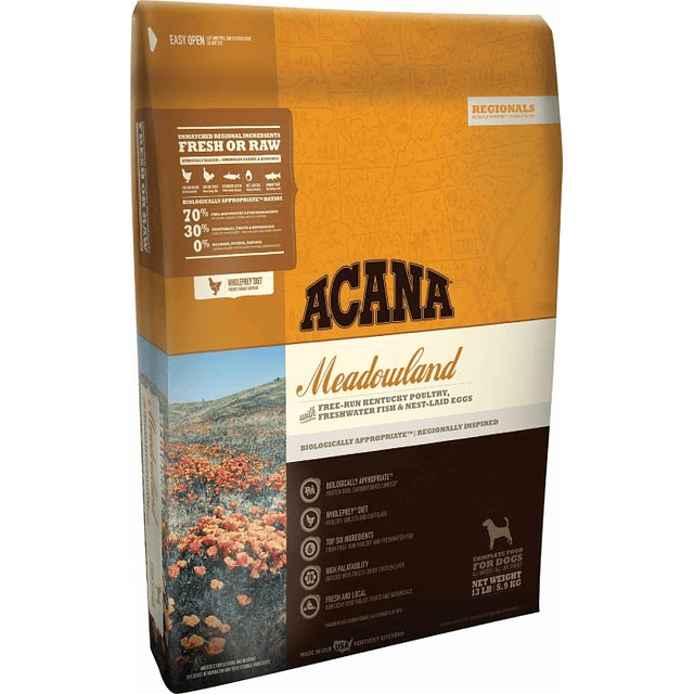 ACANA 11,35 KG. DOG MEADOWLAND