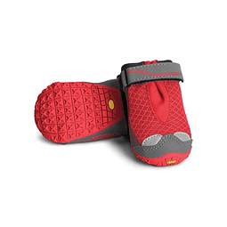 RUFFWEAR GRIP TREX PAIRS DOG BOOTS - RED - 2 5 IN 64 MM
