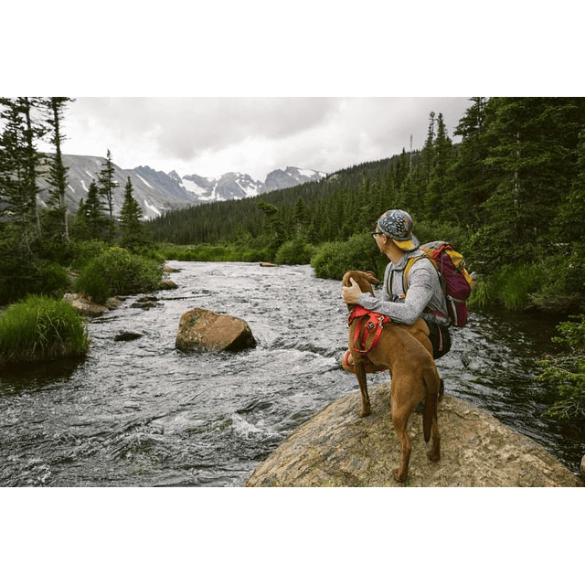 RUFFWEAR FRONT RANGE - HARNESS - M - RED SUMAC