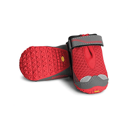 RUFFWEAR GRIP TREX PAIRS DOG BOOTS RED 38 MM