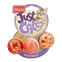 HARTZ JUGUETE BIZZY BALL CAT