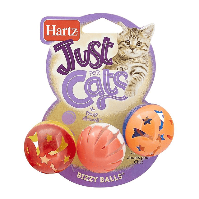 HARTZ JUGUETE BIZZY BALL CAT