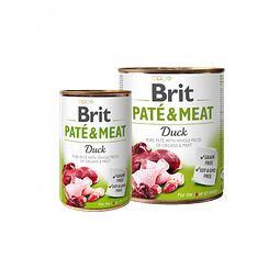 BRIT PATE & MEAT 800 GRS. LATA DUCK