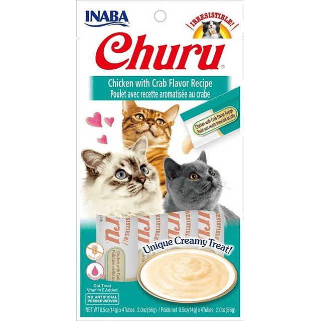 CHURU CAT POLLO/CANGREJO