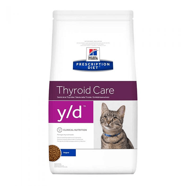 HILLS 1,8 KG. CAT Y/D TIROIDE 