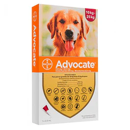 ADVOCATE PIPETA PERRO 10-25 KG 