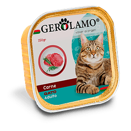 GEROLAMO 300 GRS. GATO CARNE 