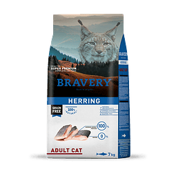 BRAVERY 2 KG. ADULT CAT HERRING