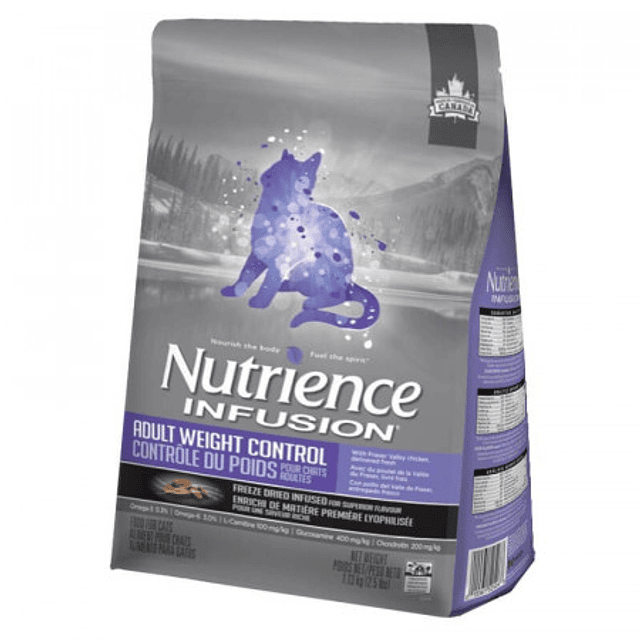 NUTRIENCE INFUSION 5 KG. CAT CONTROL PESO