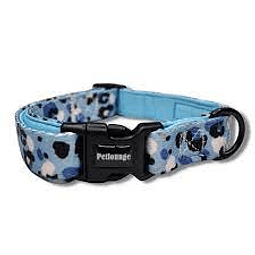 PETLOUNGE COLLAR ARTIC LEOPARD M