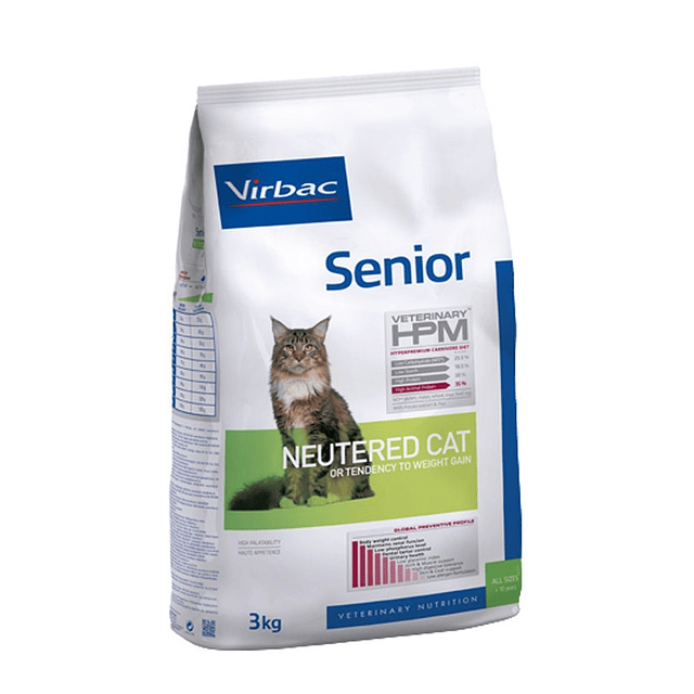 VIRBAC 3 KG. GATO SENIOR  