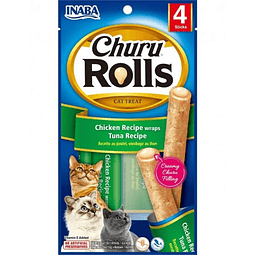 CHURU ROLLS CAT POLLO/TUNA