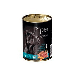 PIPER DOG 800 GRS. LATA CORDERO ZANAHORIA Y ARROZ INTEGRAL 