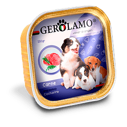 GEROLAMO 300 GRS. PERRO CACHORRO CARNE