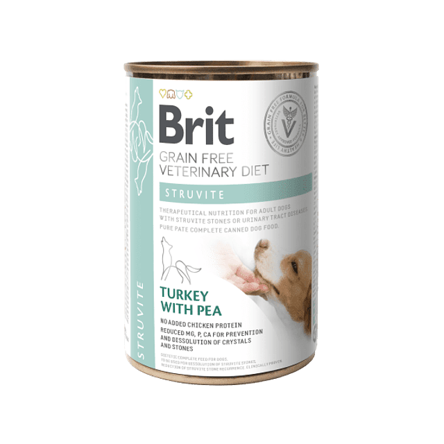 BRIT VETERINARY 400 GRS. DOG STRUVITE