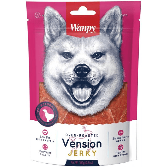 WANPY DOG 100 GRS. SNACK VENADO