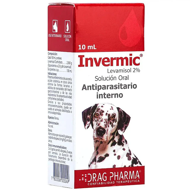 INVERMIC 10 ML. PERRO ANTIPARASITA