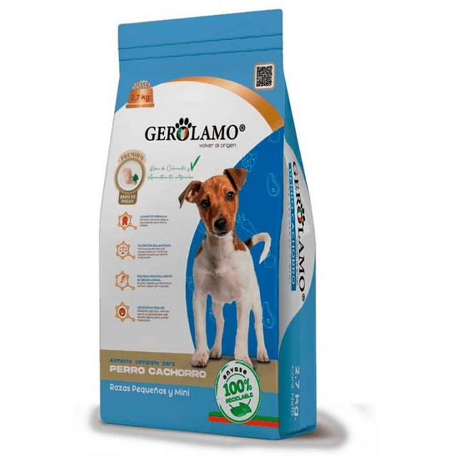 GEROLAMO 8 KG. PERRO CACHORRO R. MEDIANA/GRANDE