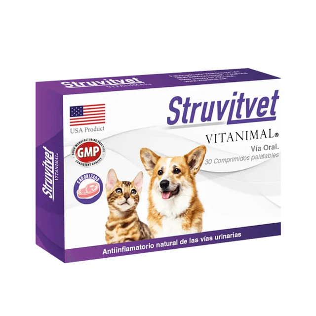 STRUVITVET PERRO/GATO X 30 COMP