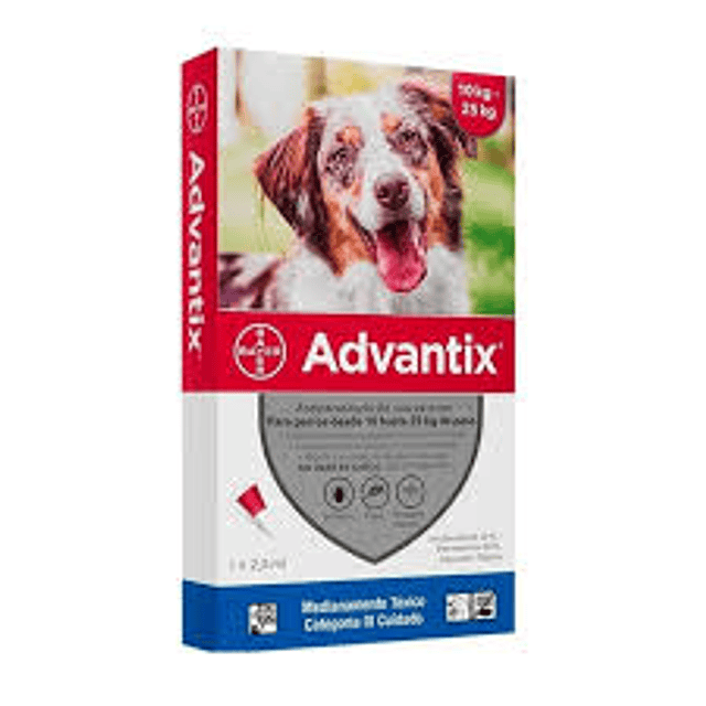 ADVANTIX PIPETA 10-25 KG