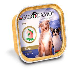 GEROLAMO 150 GRS. PERRO ADULTO POLLO 