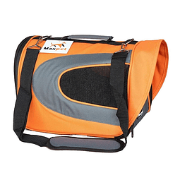 MAXPET BOLSO CABINA NARANJO 35X22X23