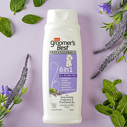 HARTZ GROOMERS BEST PROFESSIONALS 6 IN 1 SHAMPOO 18 OZ