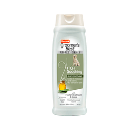 HARTZ GROOMERS BEST PROFESSIONALS ITCH SOOTHING SHAMPOO 18 OZ
