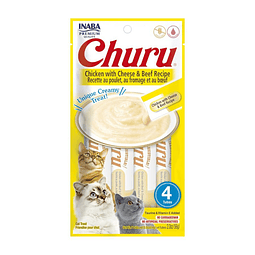 CHURU CAT POLLO/VACUNO/QUESO