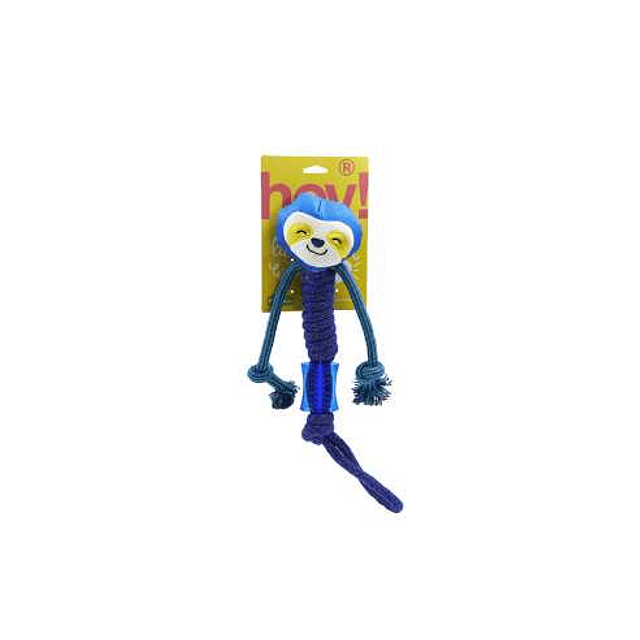 HEY! JUGUETE PEREZOSO AZUL CUERDA 