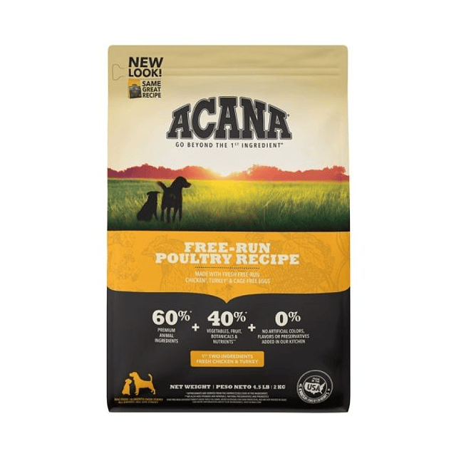 ACANA 2 KG. DOG FREERUN POULTRY 