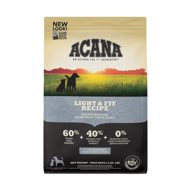ACANA 2 KG. DOG LIGHT & FIT