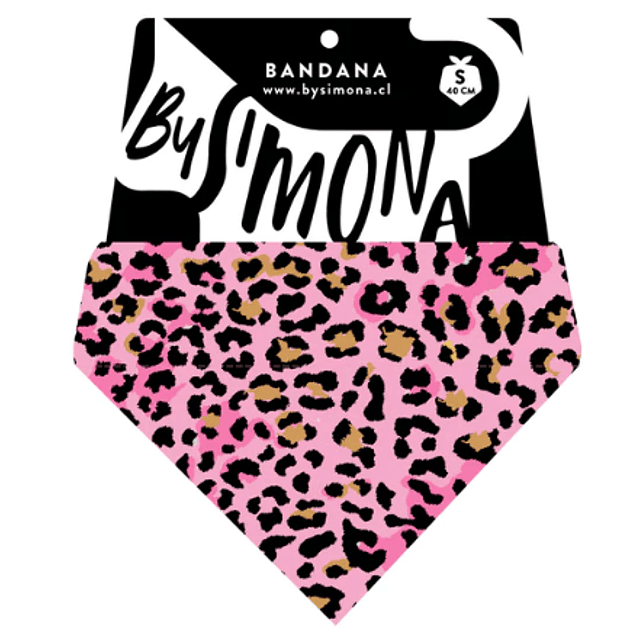 BY SIMONA BANANA ANIMAL PRINT PINK S
