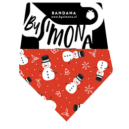 BY SIMONA BANDANA NAVIDAD NIEVE S