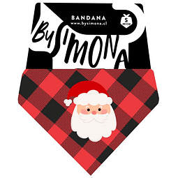 BY SIMONA BANDANA NAVIDAD PAPA NOEL S