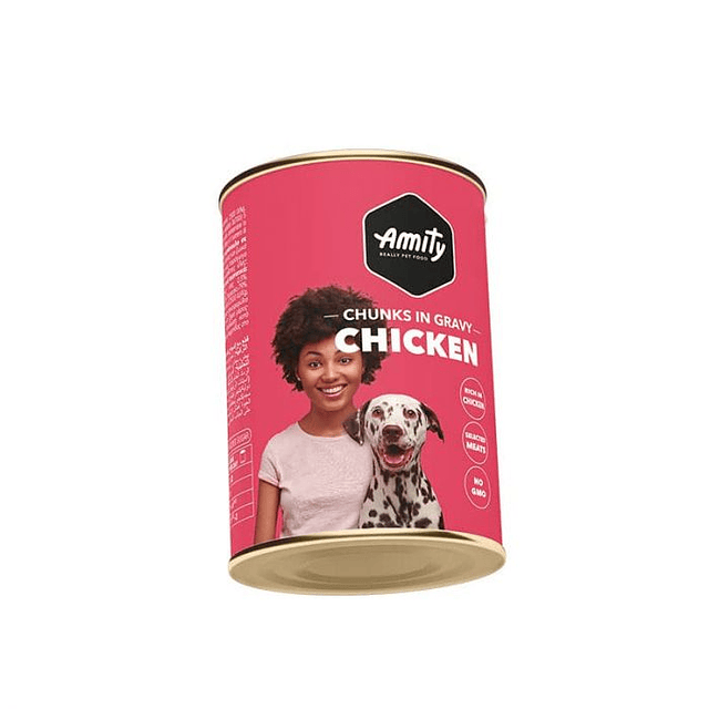 AMITY 1250 GRS. DOG LATA CHUNKS CHICKEN ADULT