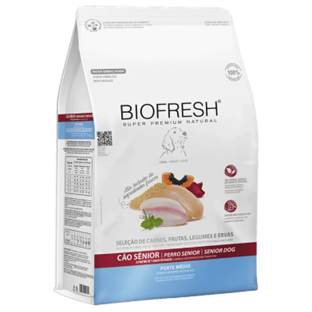 BIOFRESH 10 KG. SENIOR R. MED
