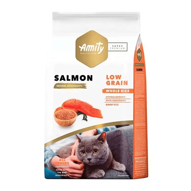 AMITY 2 KG. CAT ADULTO SALMON