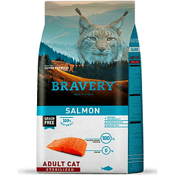 BRAVERY 7 KG. ADULT STERILIZED SALMON