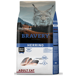BRAVERY 2 KG. ADULT CAT HERRING