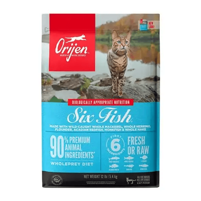 ORIJEN CAT 1,8 KG. SIX FISH
